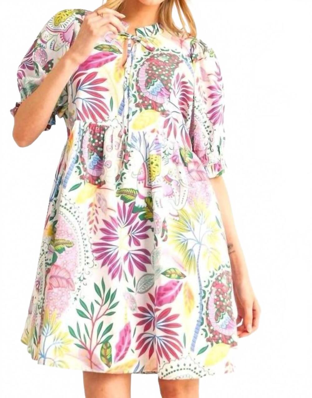 NEW JODIFL isabella floral dress in multi